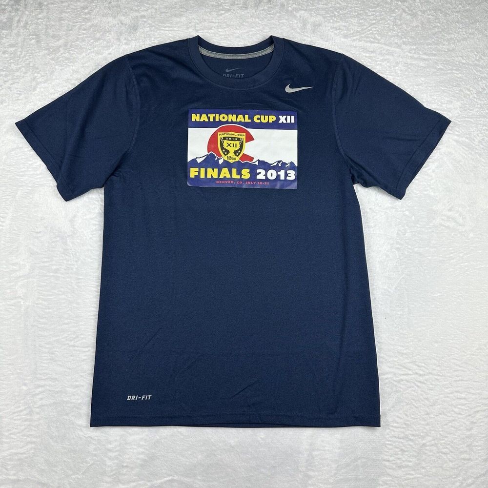 Nike Dry fit US Club Soccer Short Sleeve National Cup XII 21‎ Jersey Size S